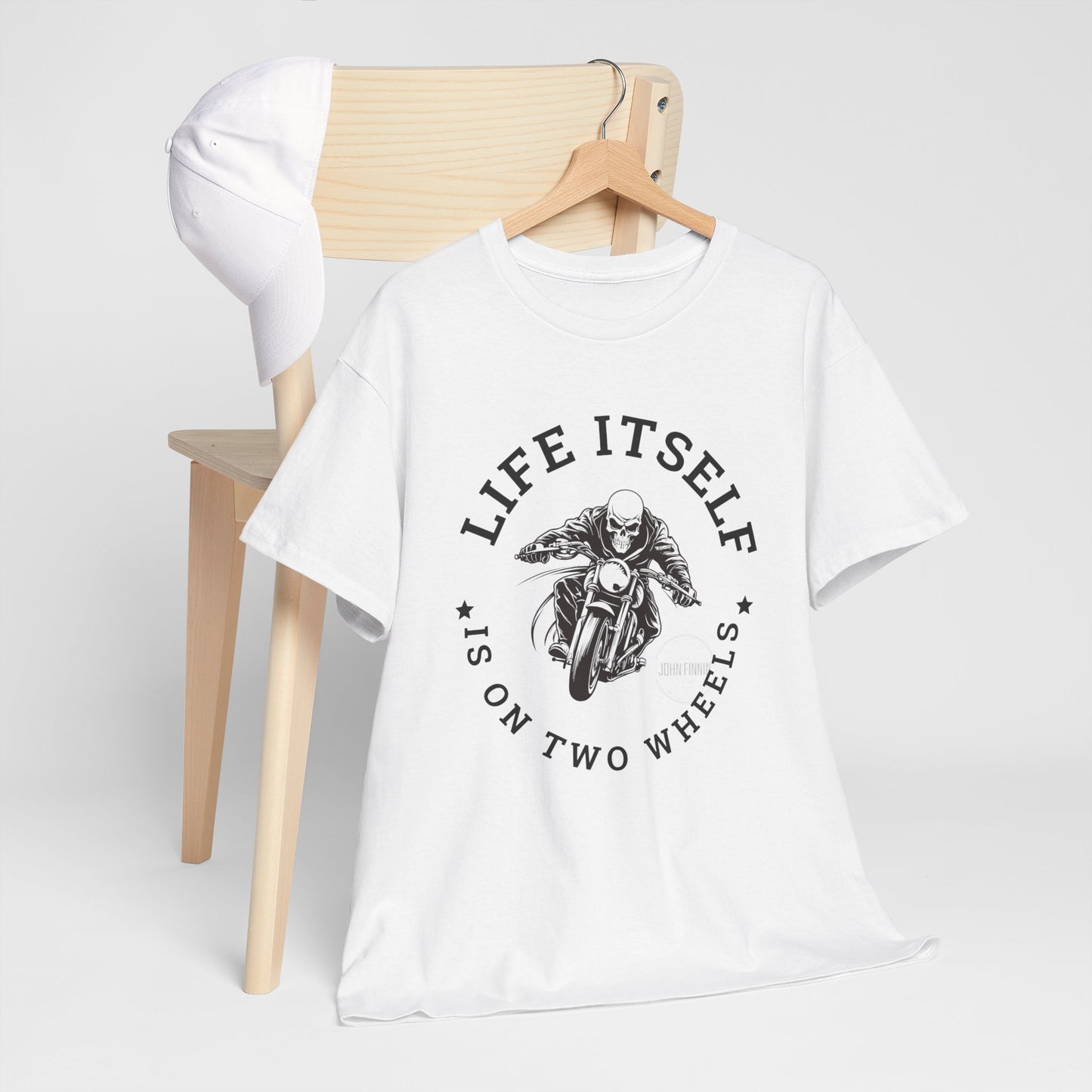 Life Itself Motorcycle Unisex Heavy Cotton Tee - Perfect for Riders and Bikers