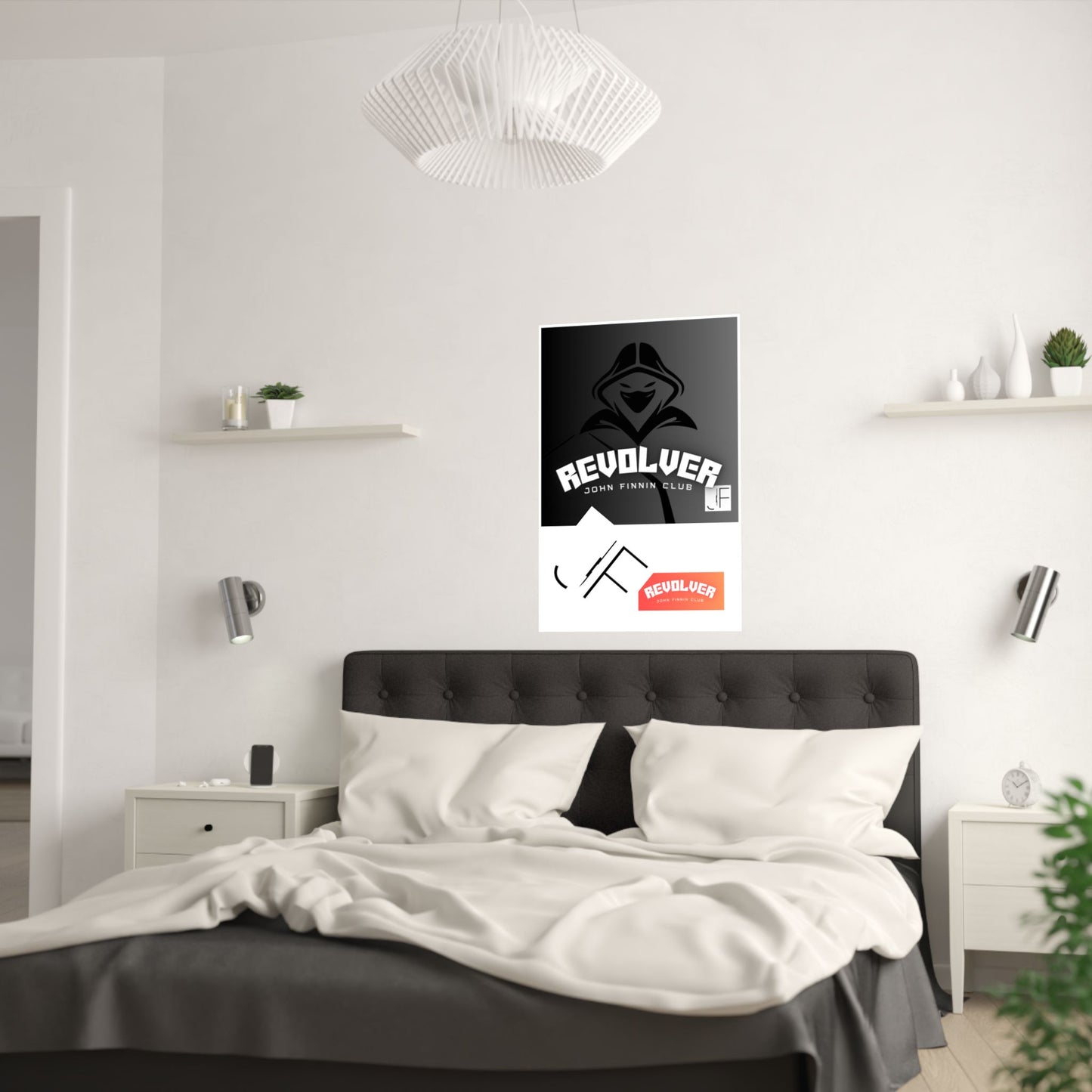 Revolver Satin Poster - Stylish Wall Art for Music Lovers