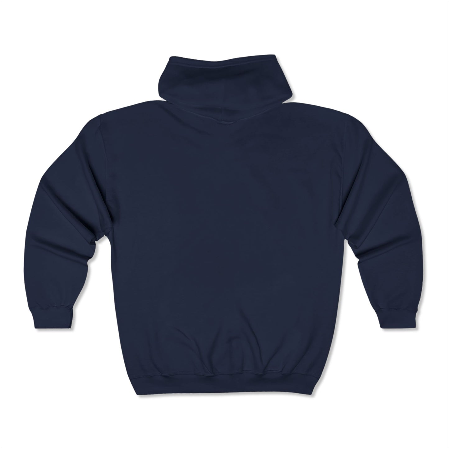 Unisex Heavy Blend Full Zip Hoodie - 'John Finnin' Graphic Design