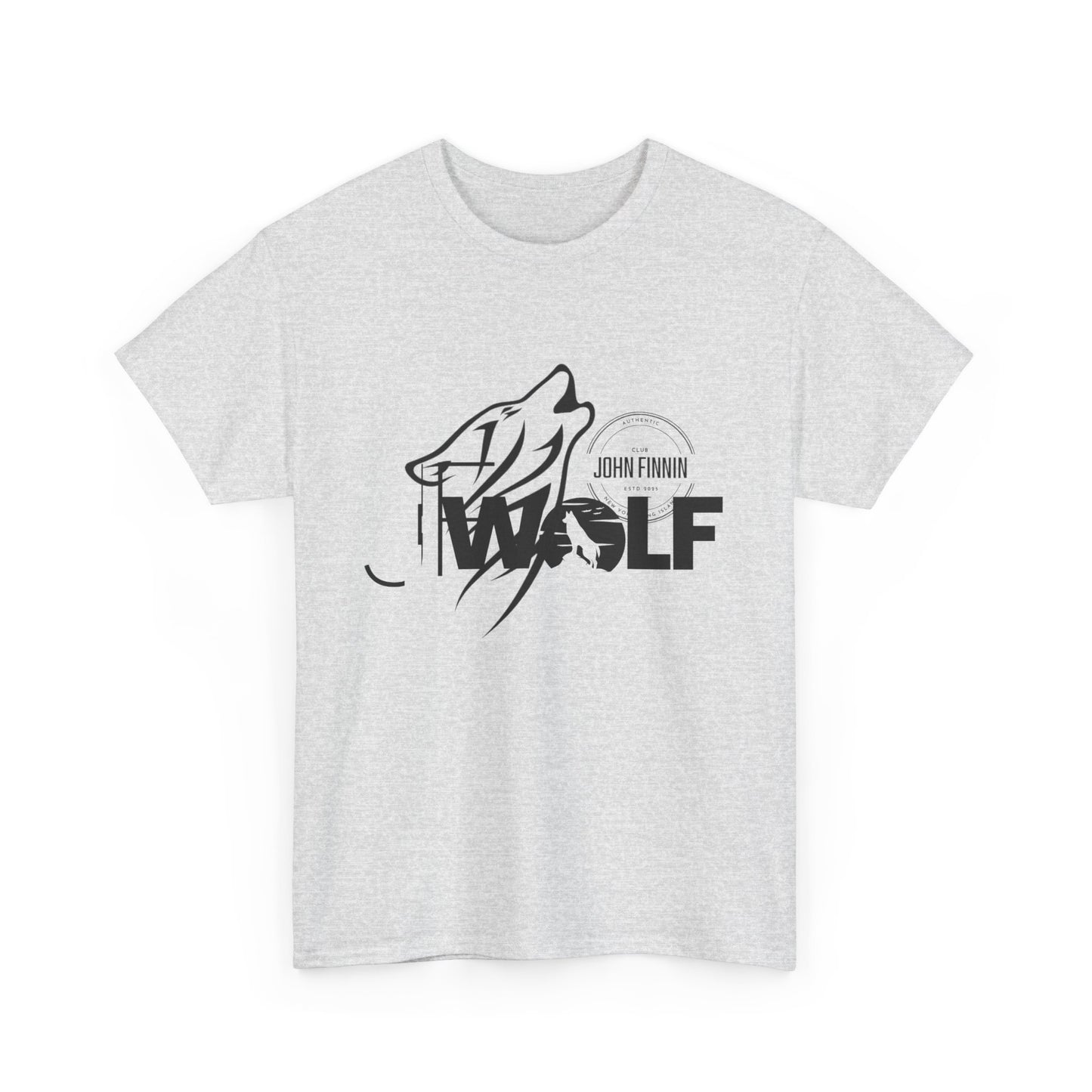Wolf Graphic Unisex Heavy Cotton Tee - Nature Lover's Apparel