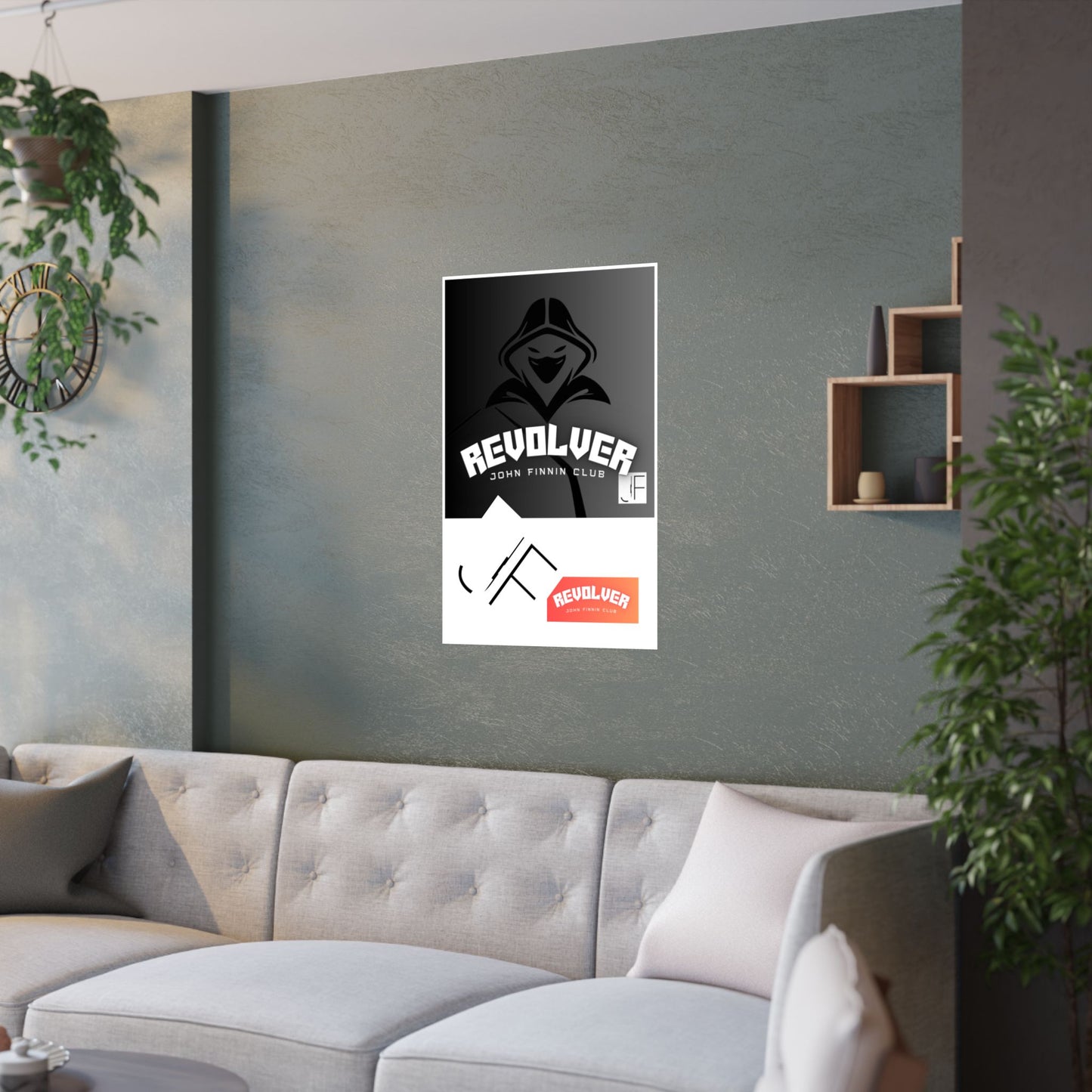 Revolver Satin Poster - Stylish Wall Art for Music Lovers