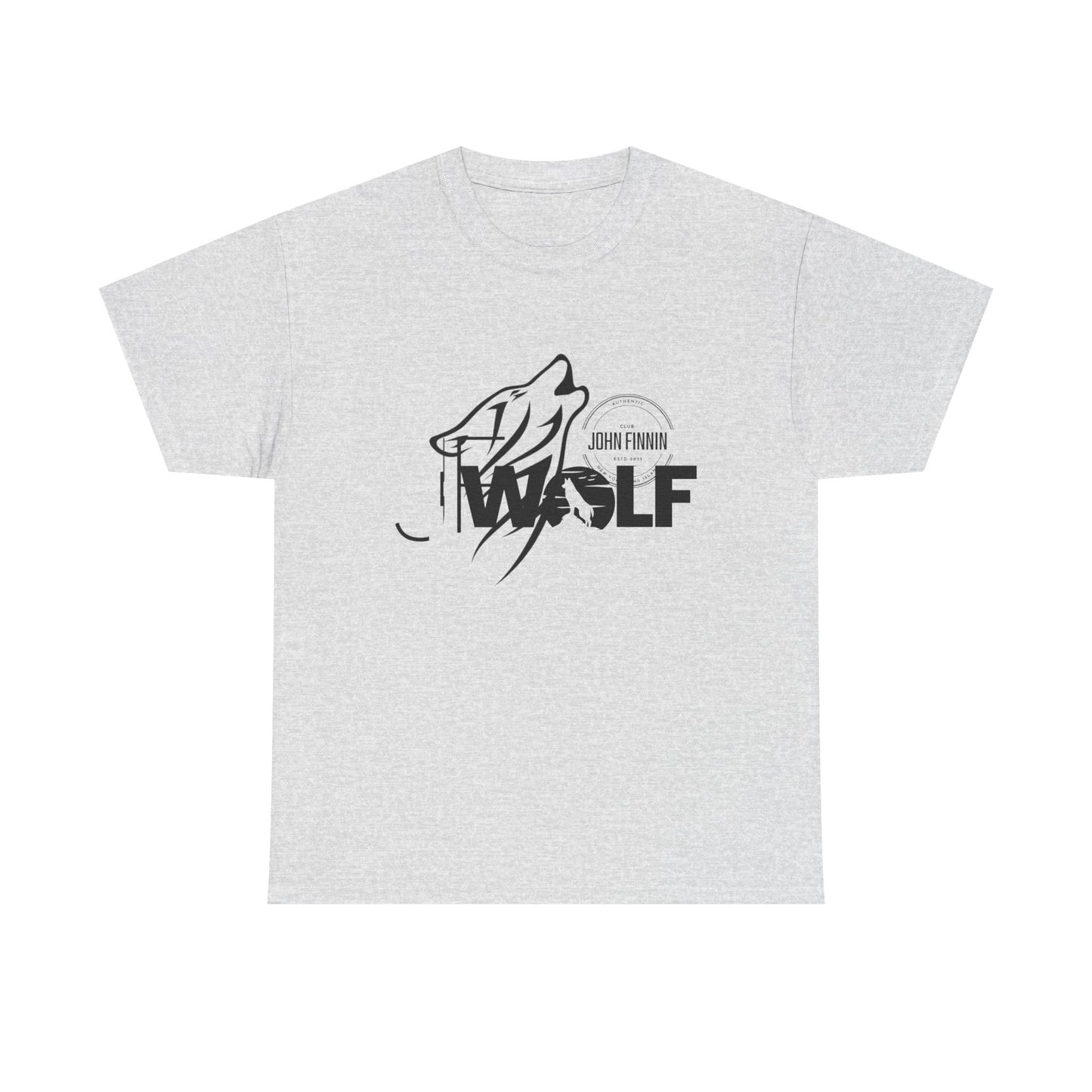 Wolf Graphic Unisex Heavy Cotton Tee - Nature Lover's Apparel