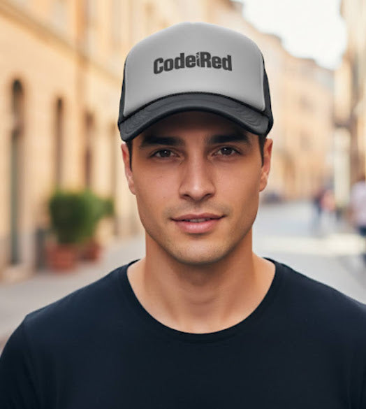 john finnin Trucker hat polyester high crown