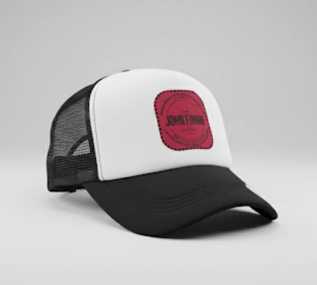 john finnin trucker high crown fine polyester