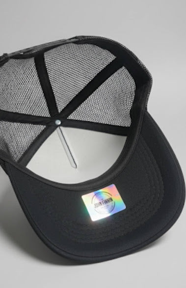 john finnin trucker high crown fine polyester