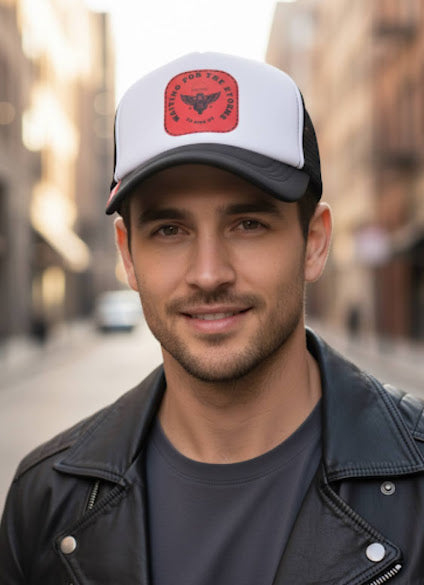 john finnin trucker high crown fine polyester