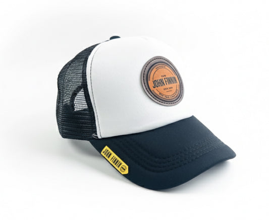 Trucker hat by John finnin high crown