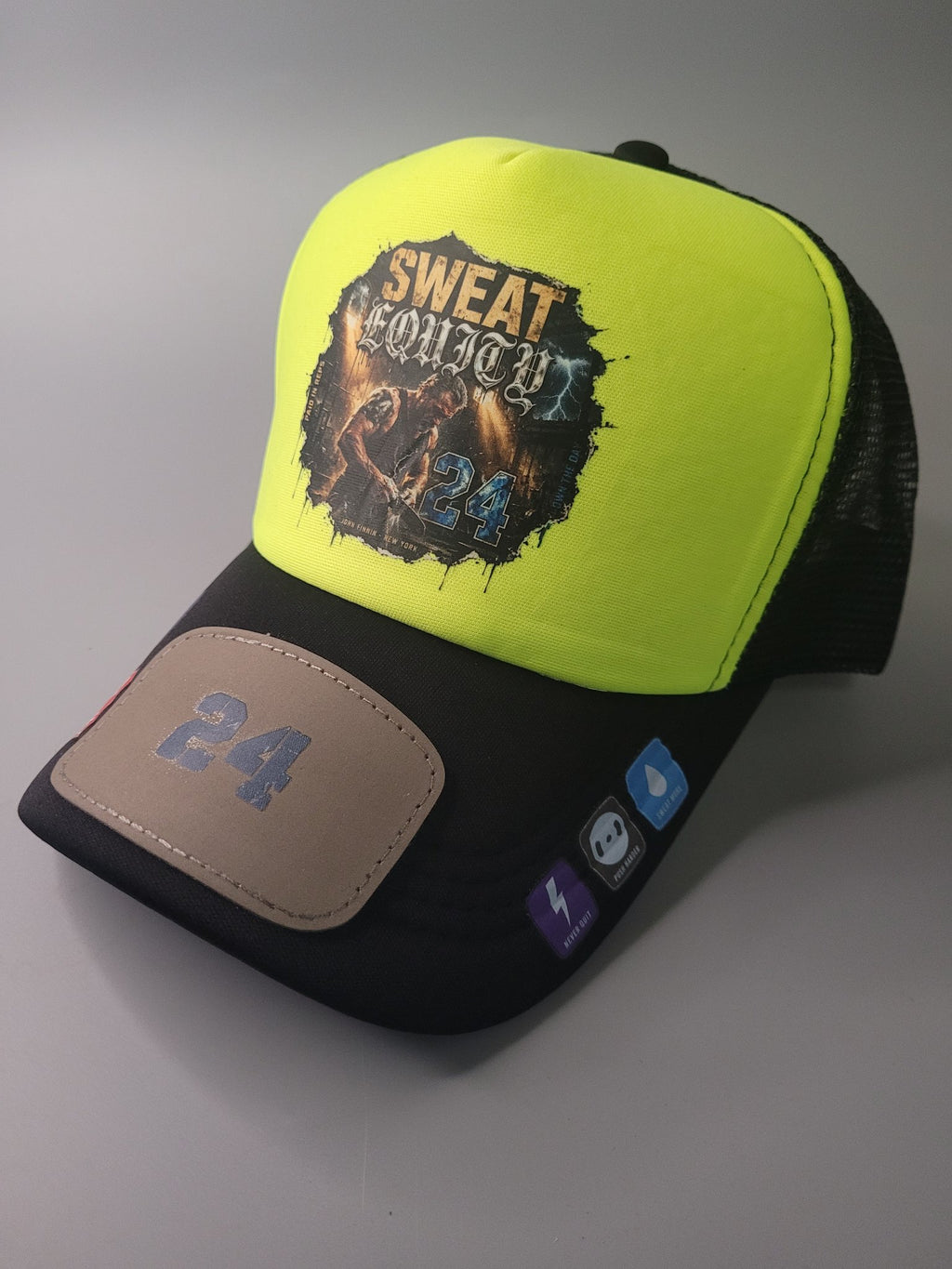 'SWEAT EQUITY 24' JOHN FINNIN TRUCKER