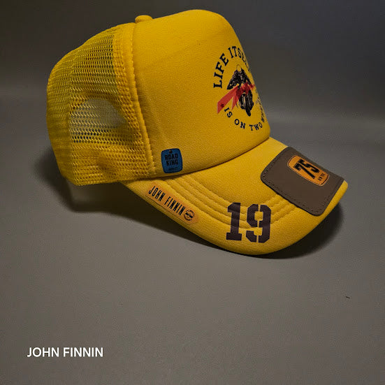 John finnin trucker hat reinforced Hard Brim