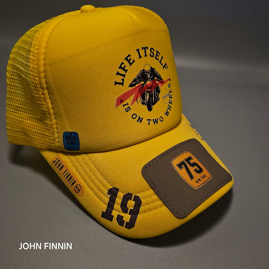John finnin trucker hat reinforced Hard Brim