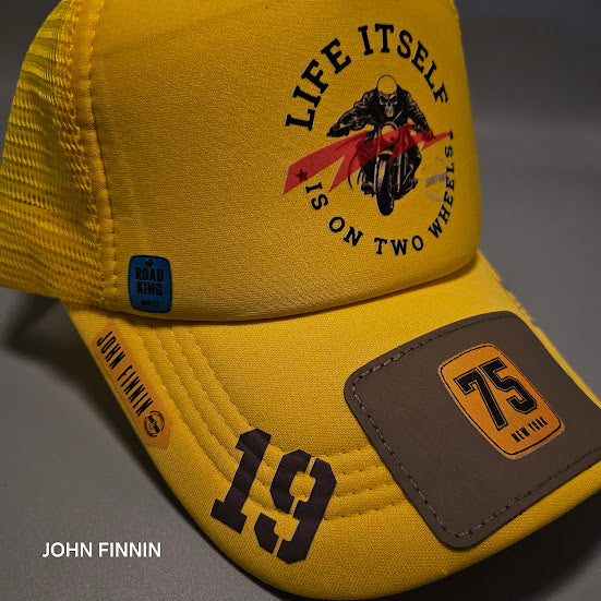 John finnin trucker hat reinforced Hard Brim