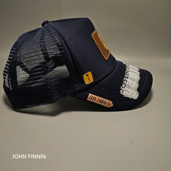 John finnin trucker hat reinforced Hard Brim