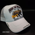 John finnin trucker hat reinforced Hard Brim