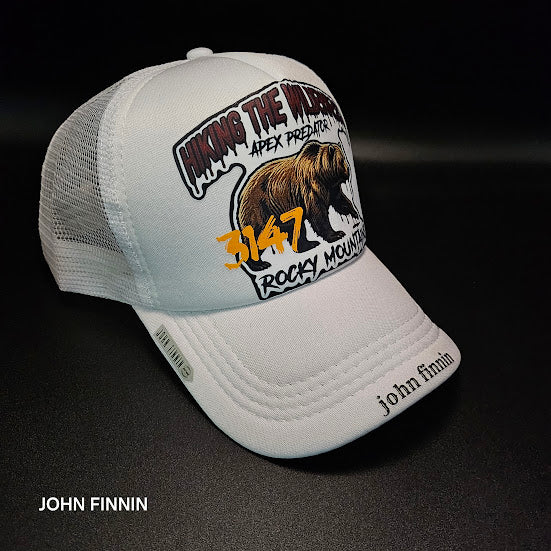 John finnin trucker hat reinforced Hard Brim