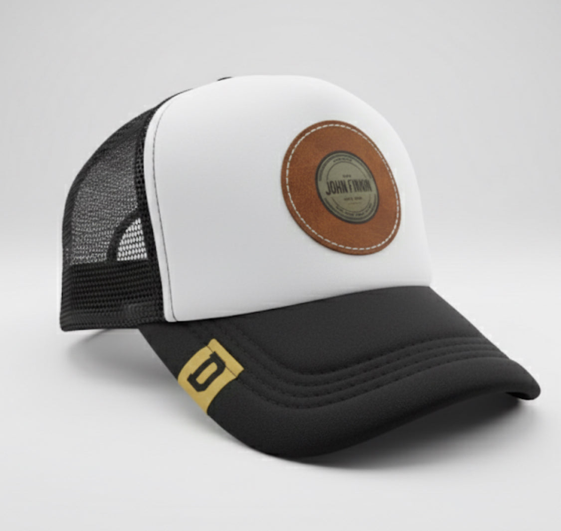 Trucker hat by John finnin high crown