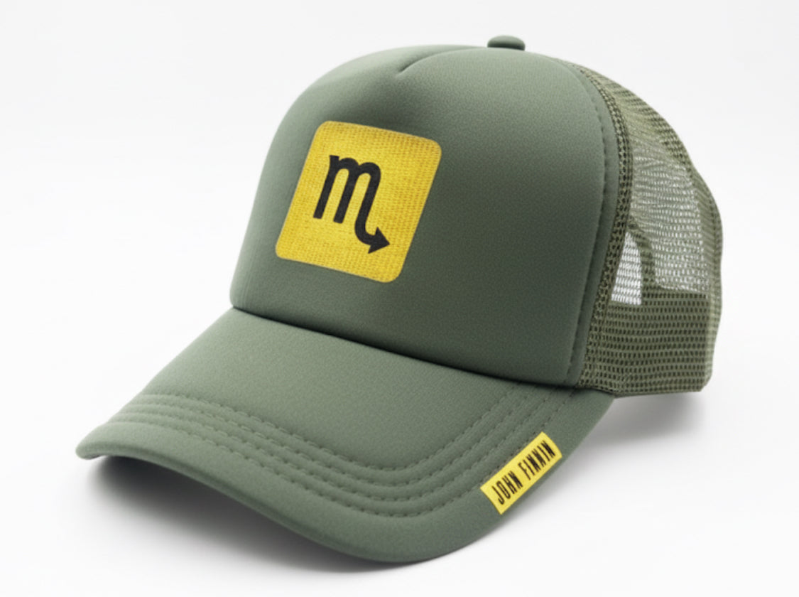 Trucker hat by John finnin high crown