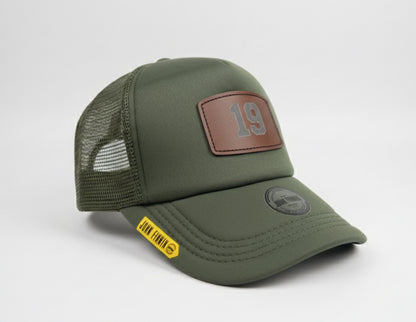 Trucker hat by John finnin high crown