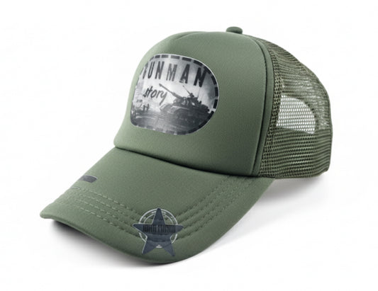 Trucker hat by John finnin high crown