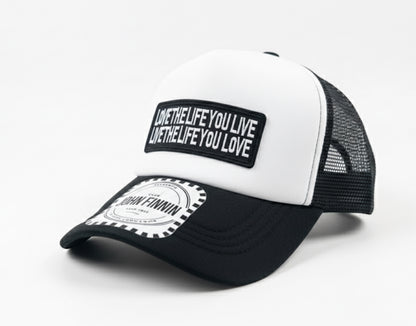 Trucker hat by John finnin high crown