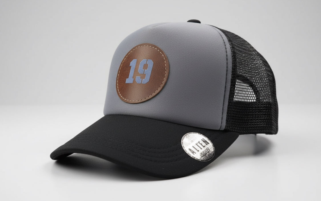 Trucker hat by John finnin high crown