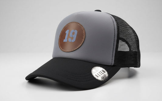 Trucker hat by John finnin high crown