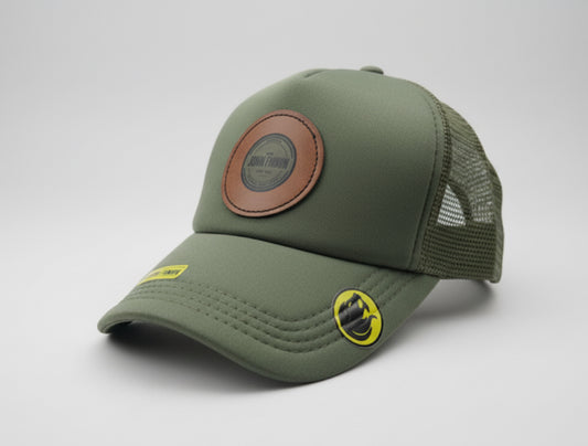 Trucker hat by John finnin high crown