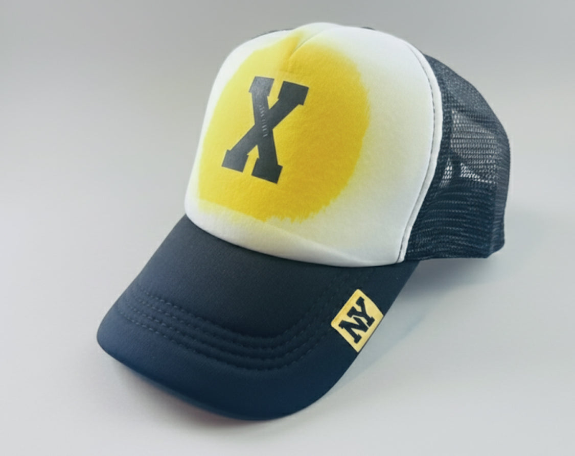 Trucker hat by John finnin high crown