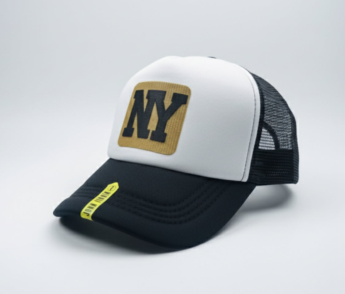 Trucker hat by John finnin high crown