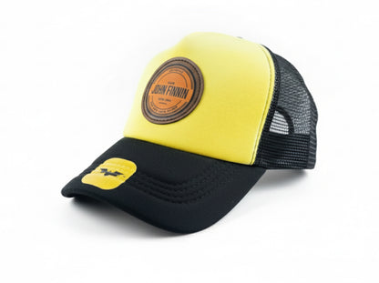 Trucker hat by John finnin high crown