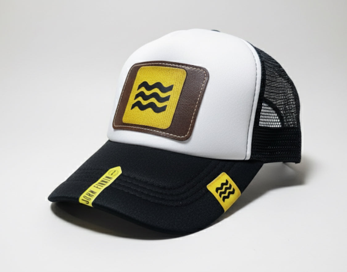 Trucker hat by John finnin high crown