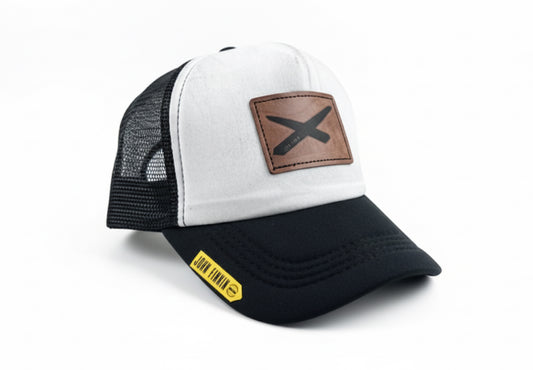 Trucker hat by John finnin high crown