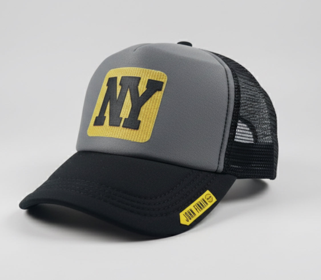 Trucker hat by John finnin high crown