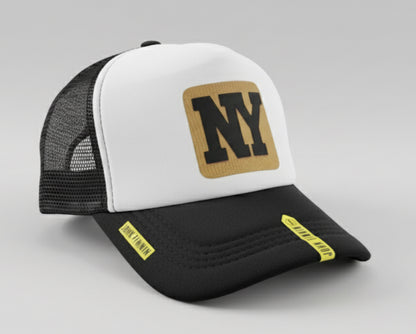 Trucker hat by John finnin high crown