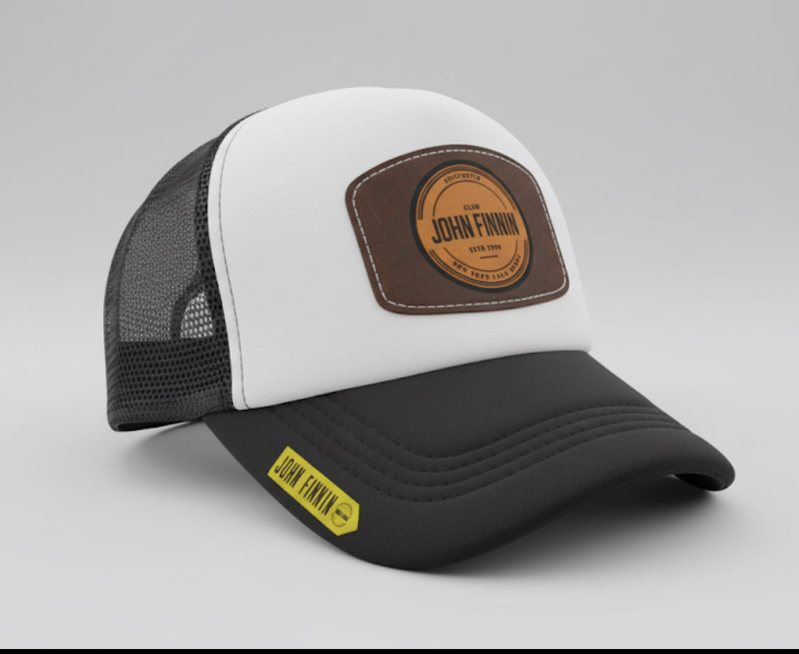 Trucker hat by John finnin high crown