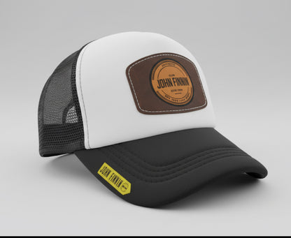Trucker hat by John finnin high crown