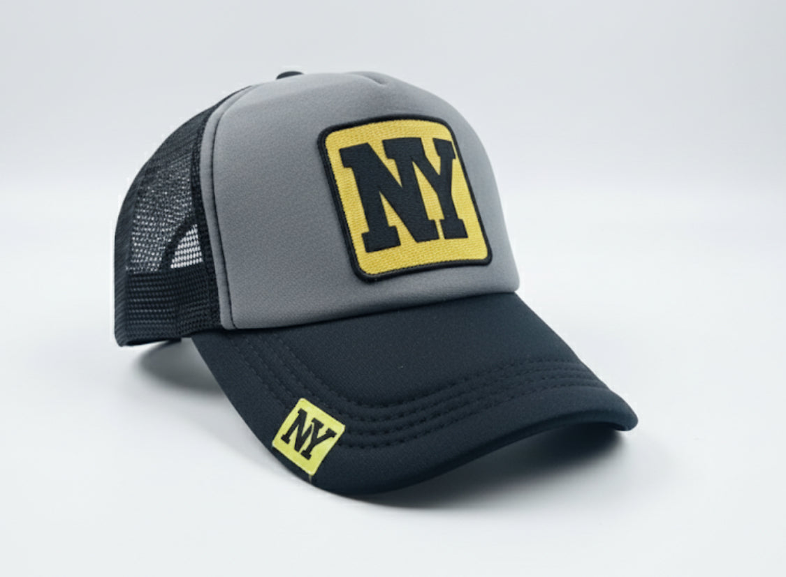 Trucker hat by John finnin high crown