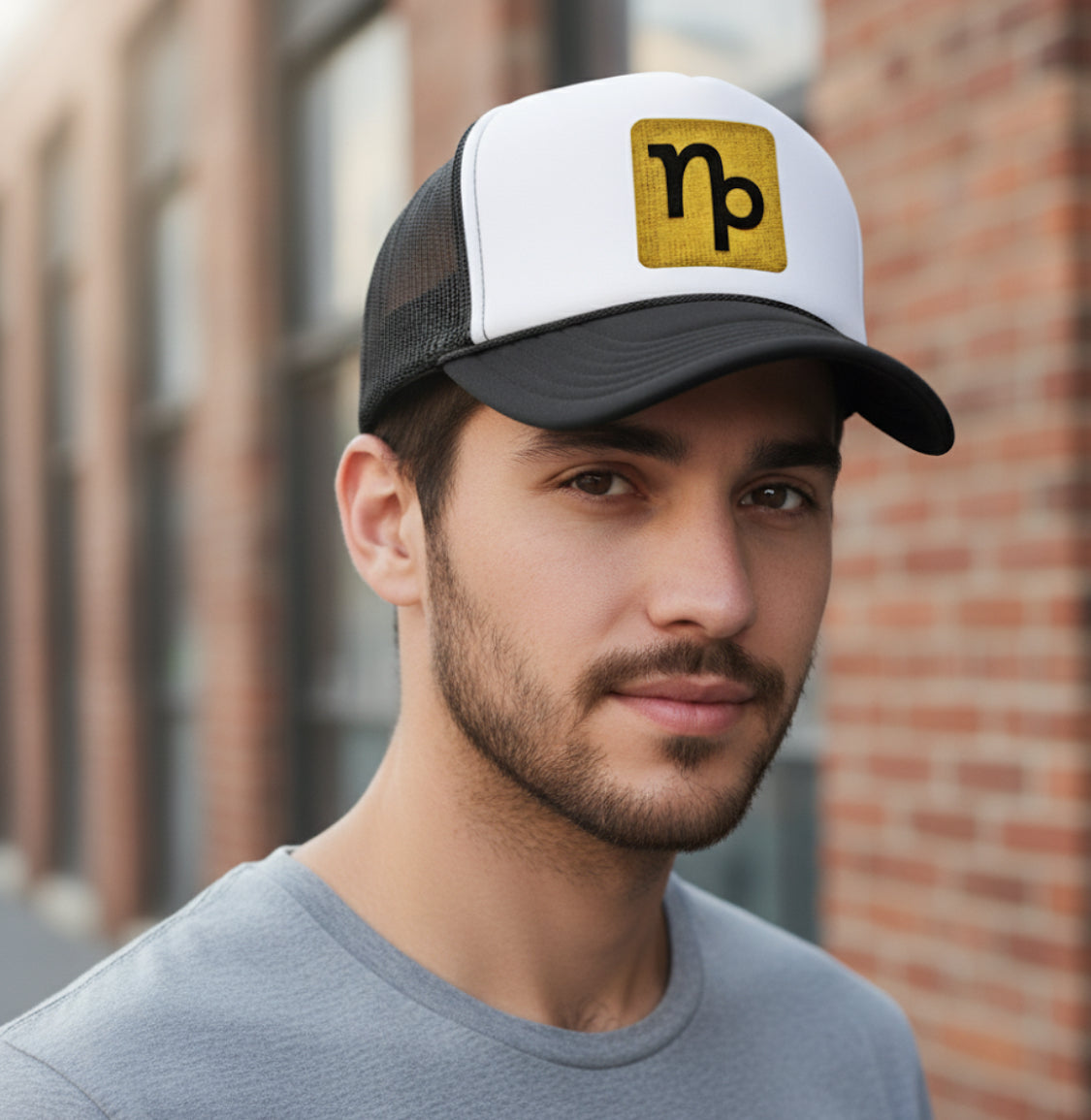 John finnin Trucker hat