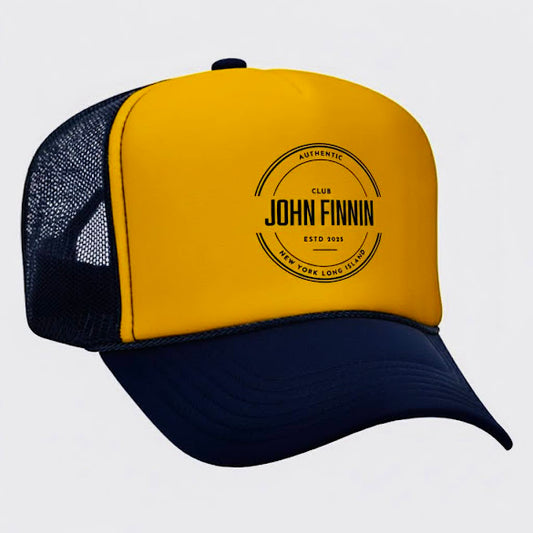 Trucker hat polyester high crown