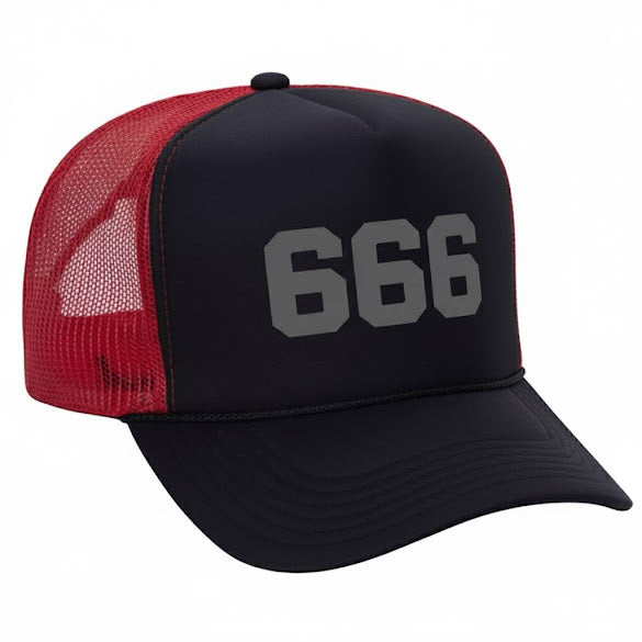 John Finnin Trucker hat polyester high crown