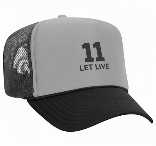 john finnin Trucker hat polyester high crown