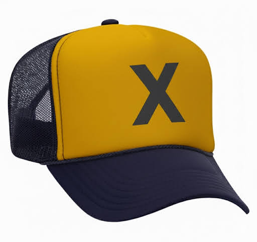 john finnin Trucker hat polyester high crown