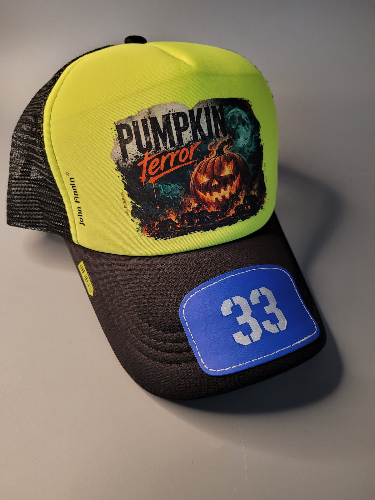 Pumpkin Terror Trucker Hat
