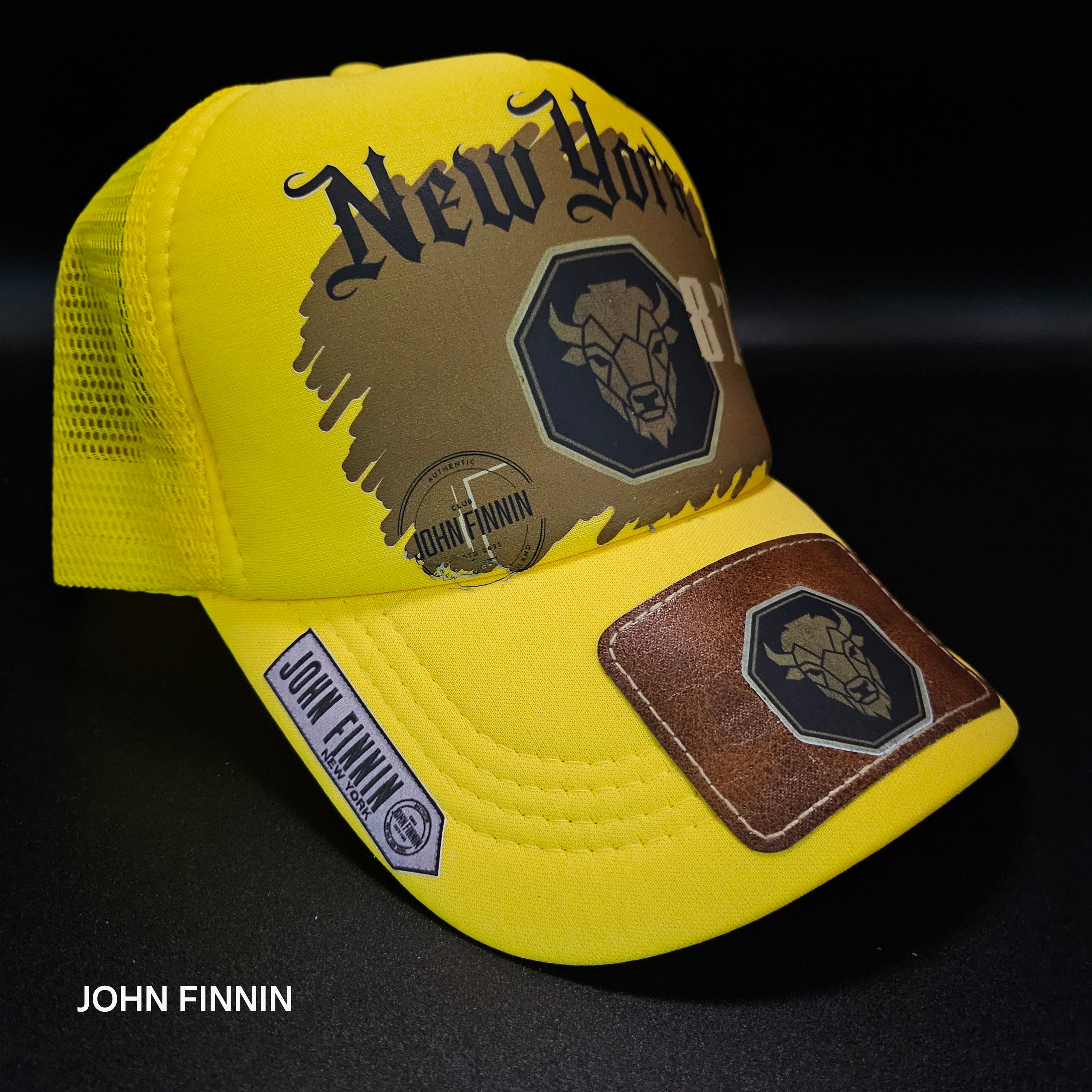 John finnin trucker hat reinforced Hard Brim