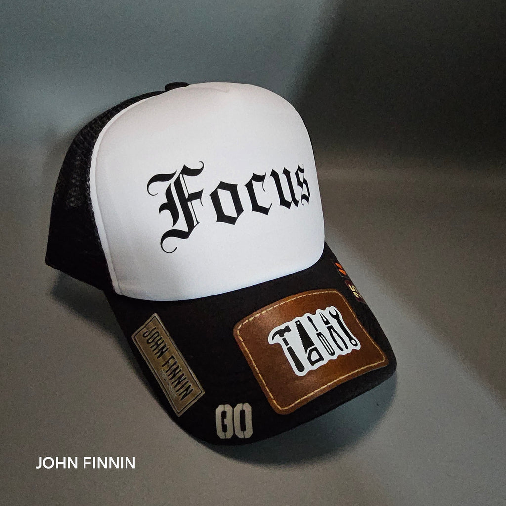 John finnin trucker hat reinforced Hard Brim