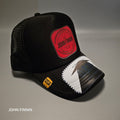 John finnin trucker hat reinforced Hard Brim