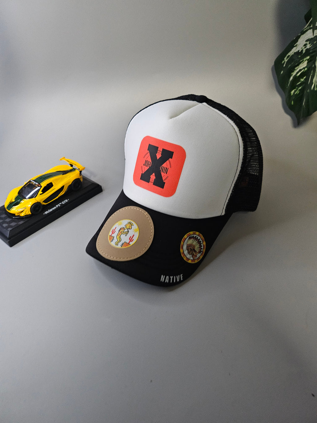 X NATIVE'JOHN FINNIN TRUCKER