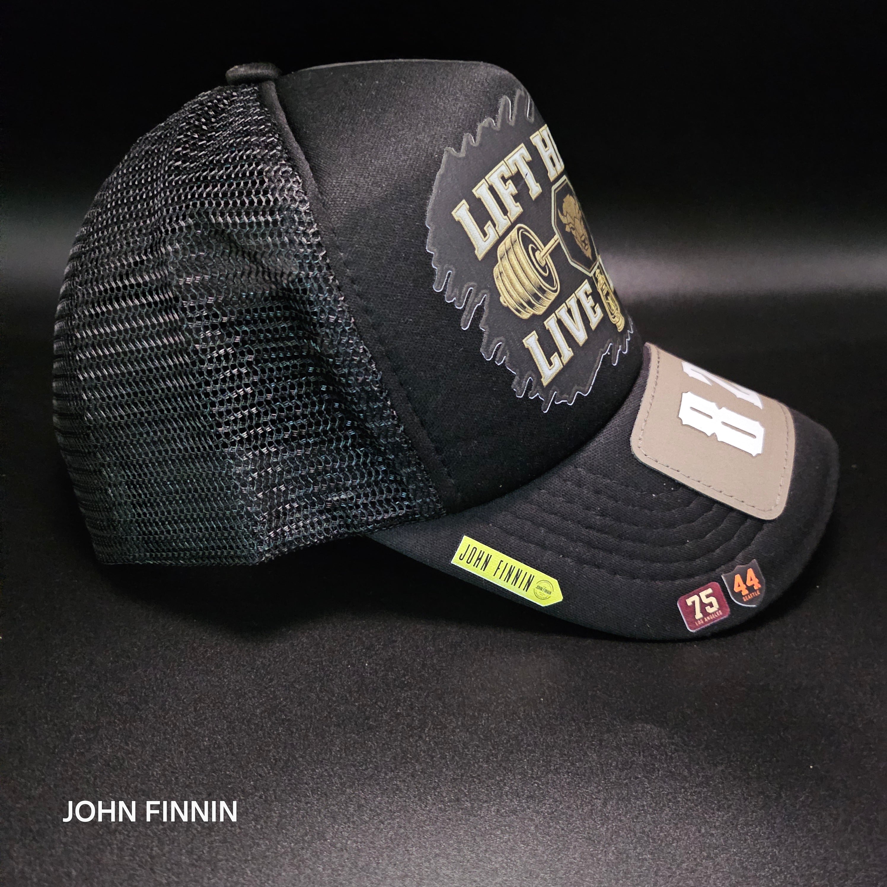 John finnin trucker hat reinforced Hard Brim