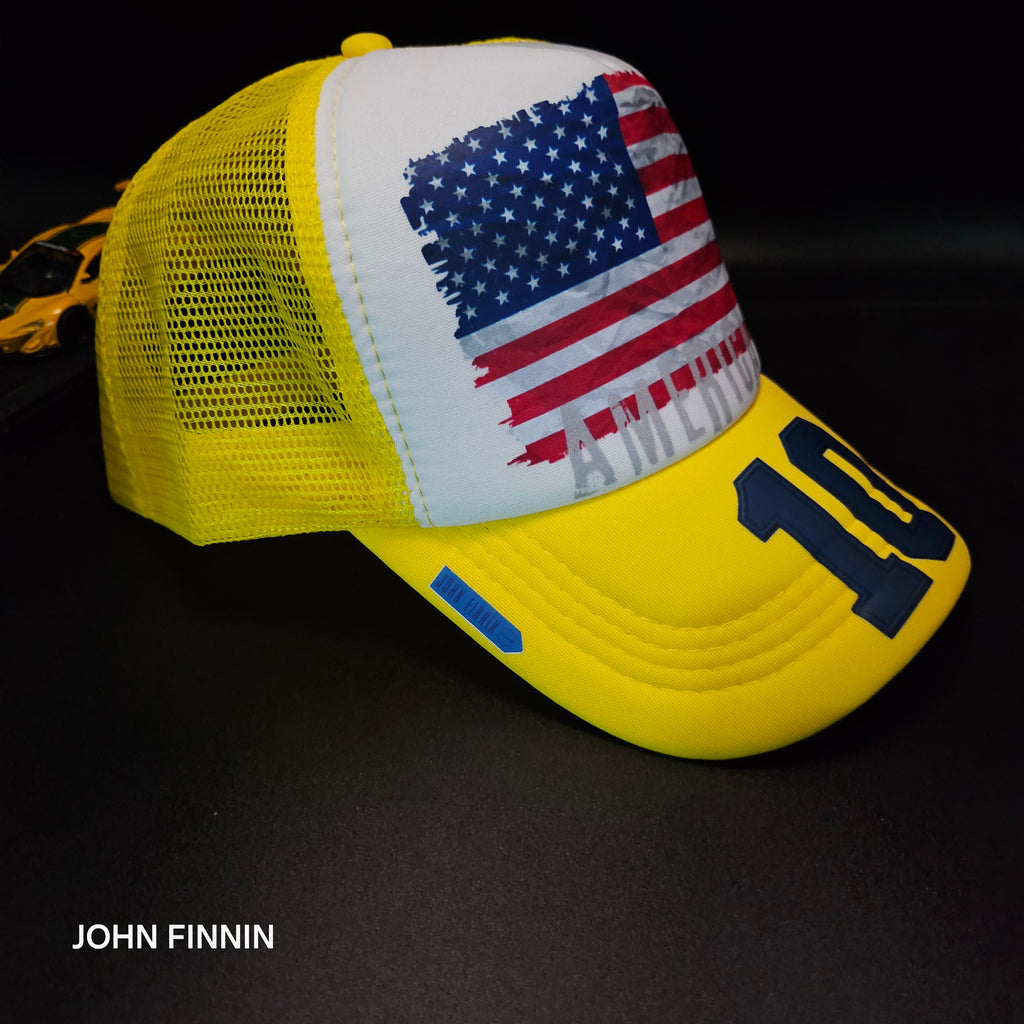 John finnin trucker hat reinforced Hard Brim