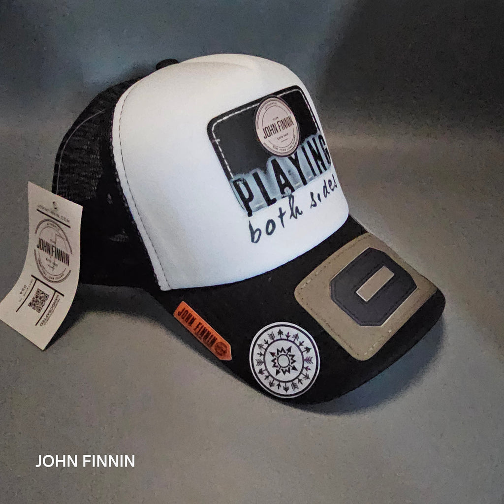 John finnin trucker hat reinforced Hard Brim