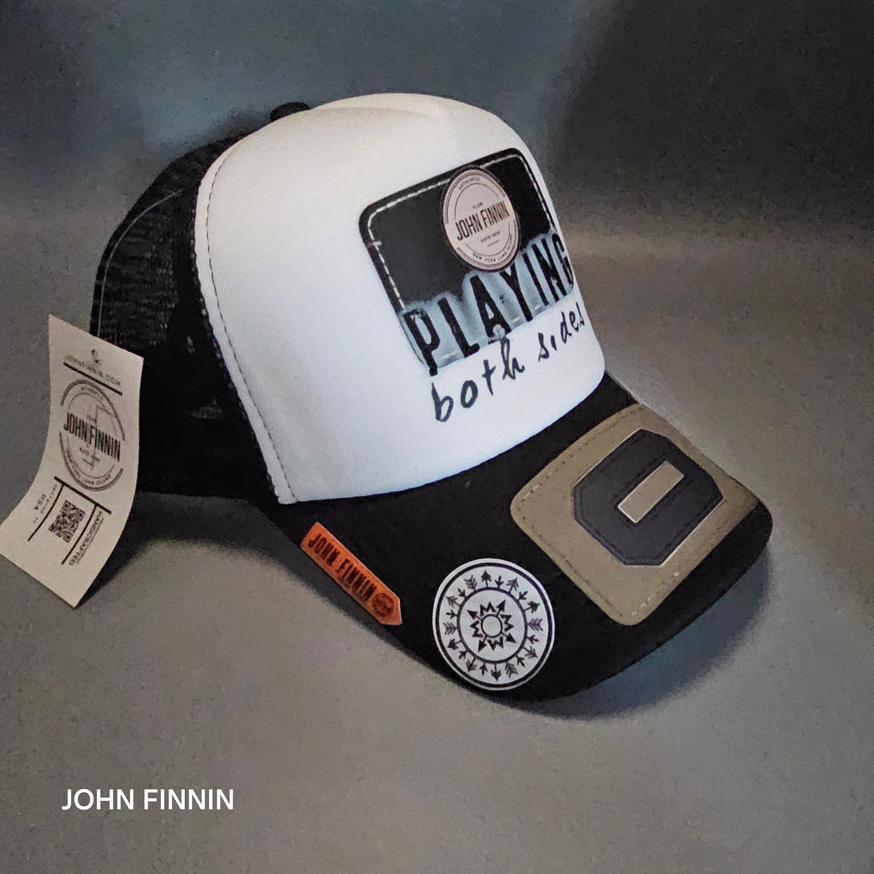 John finnin trucker hat reinforced Hard Brim